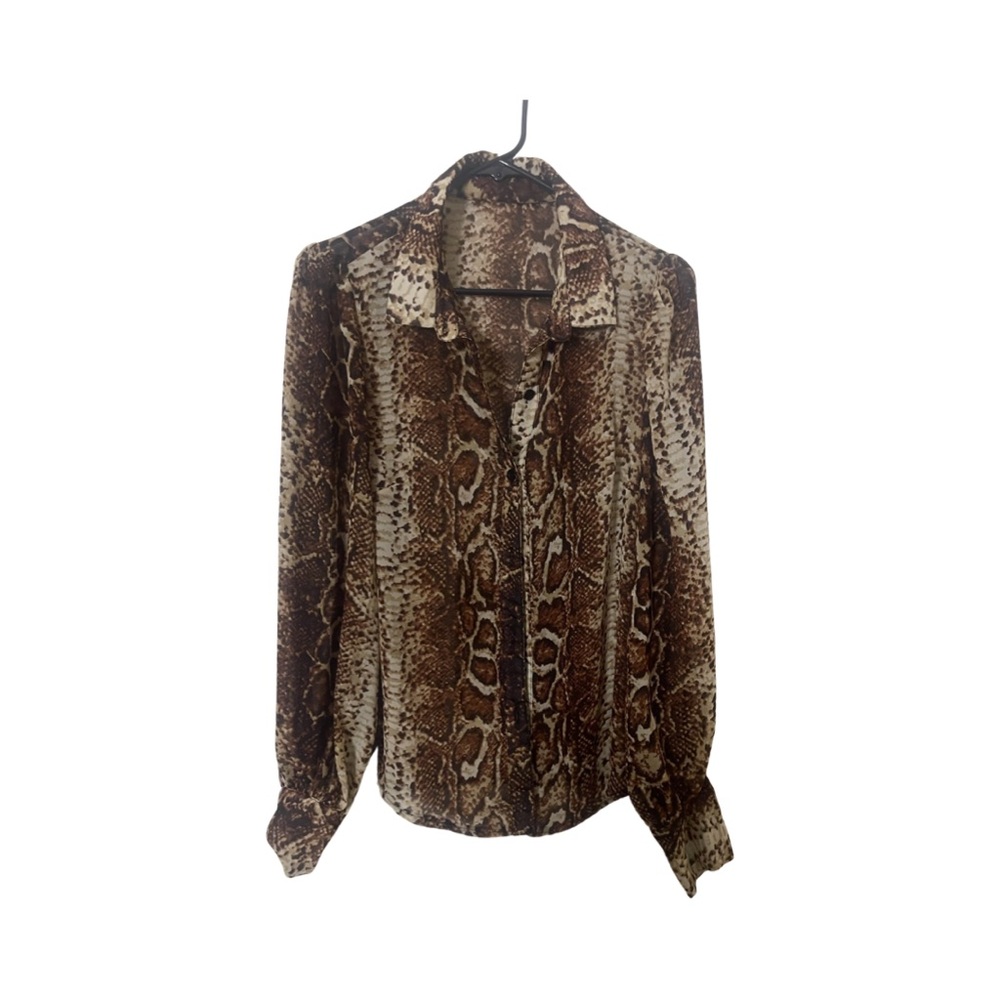 Congo Leopard blouse
